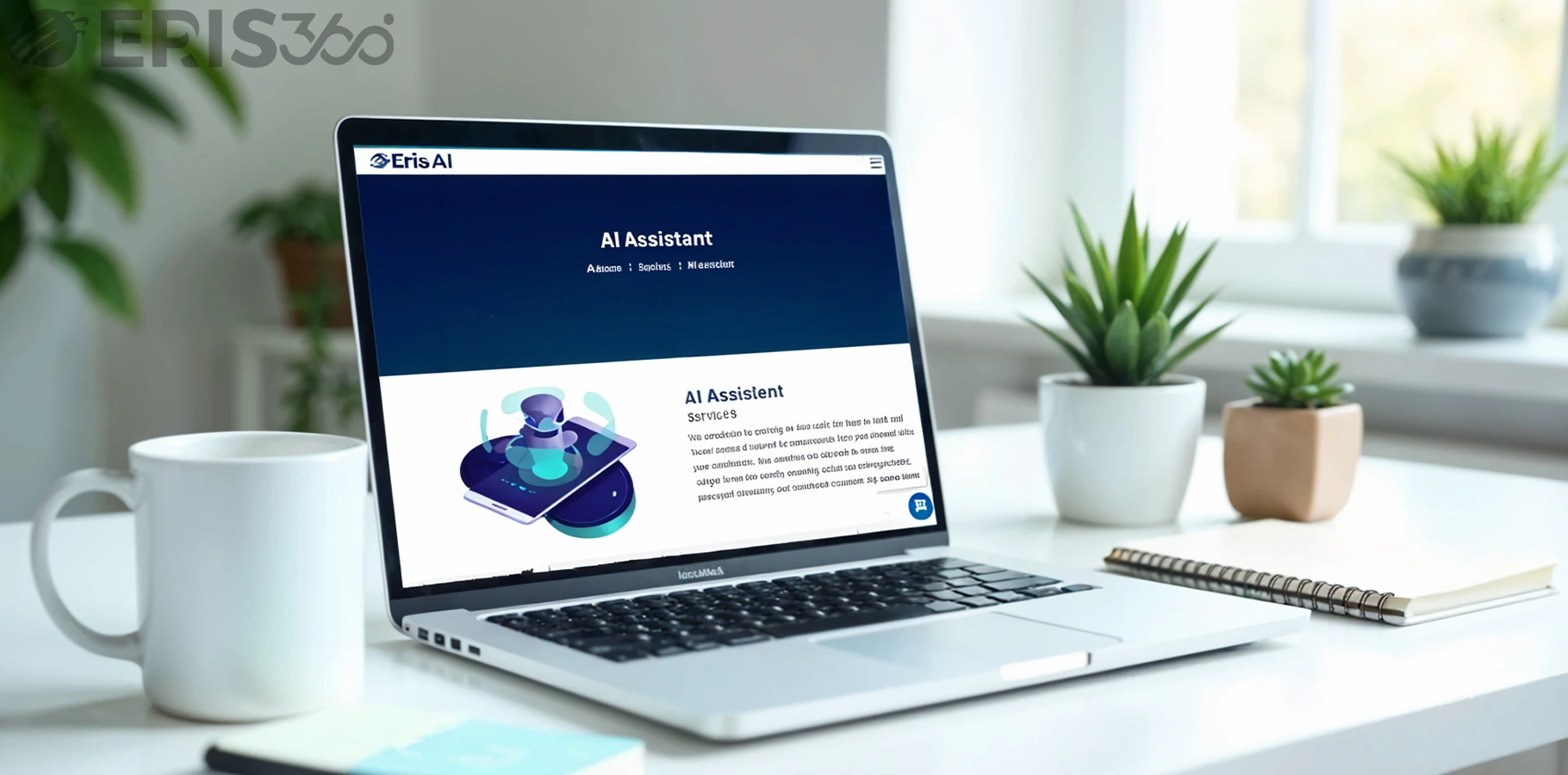 AI Assistant webpage