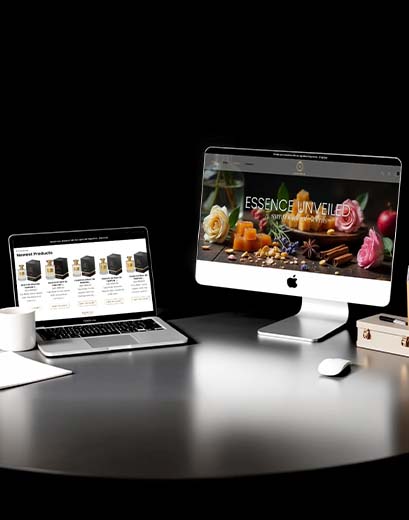 Crafting a Luxurious Online Presence for a Perfume Brand